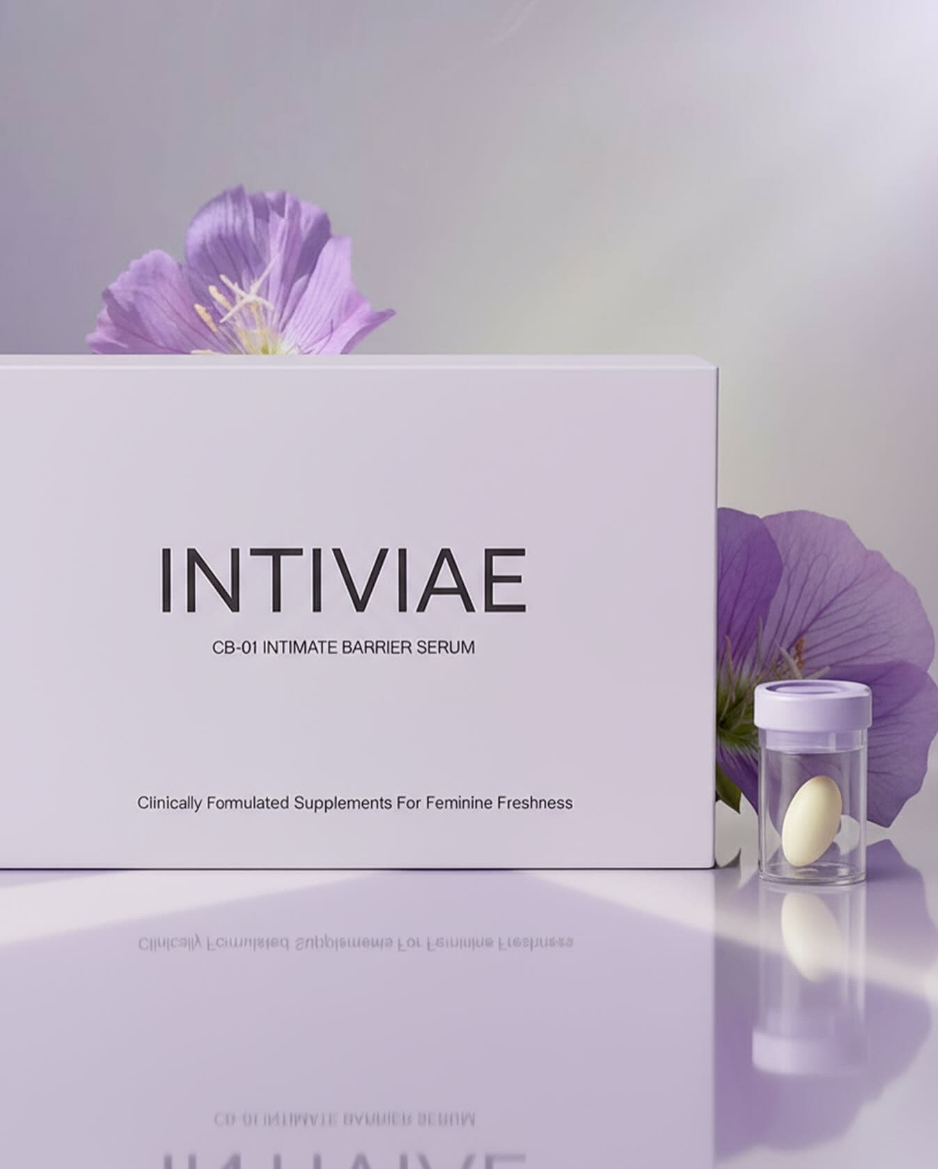 Coffret Intiviae avec fleurs
