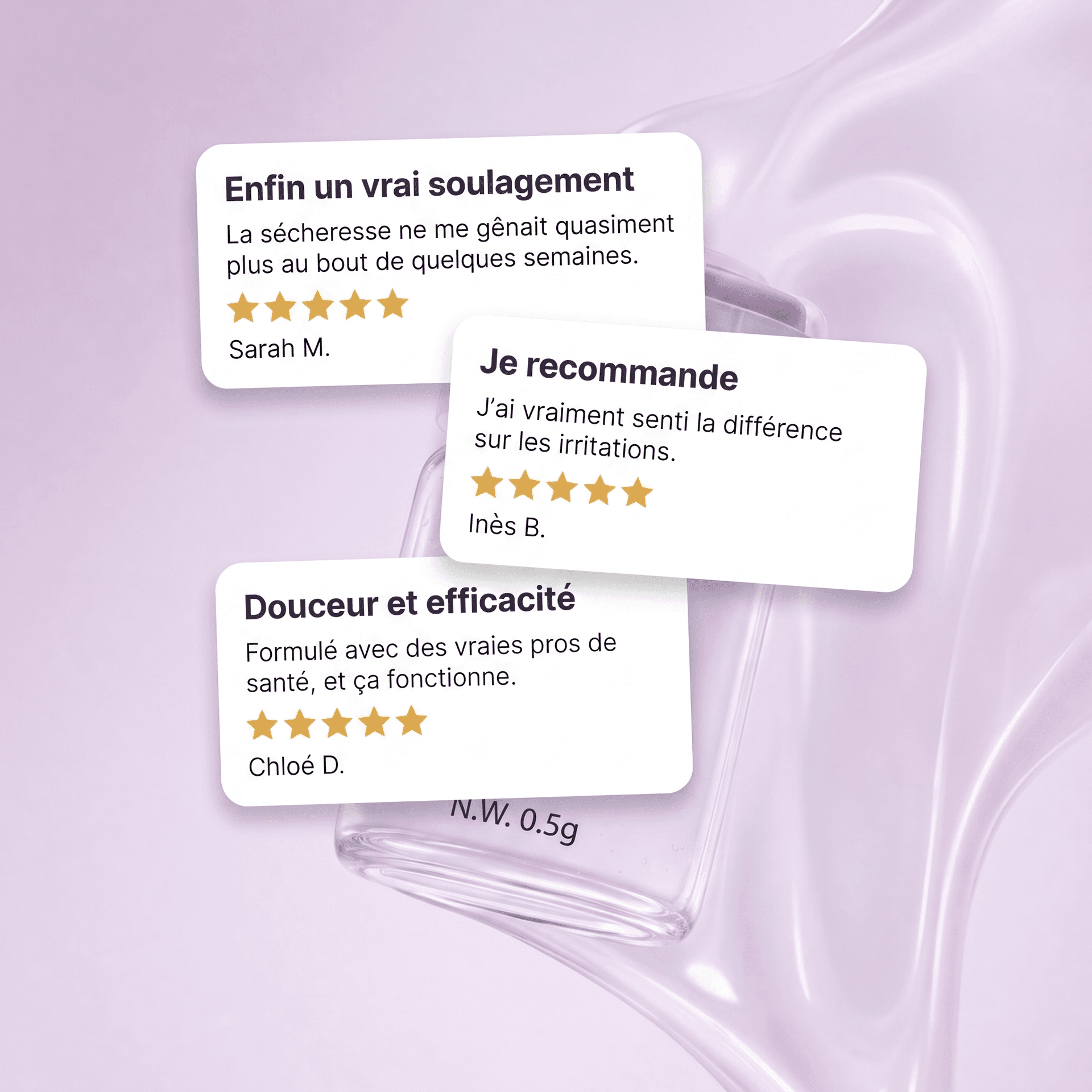 Intiviae intimate dryness & discomfort ovules with botanical extracts